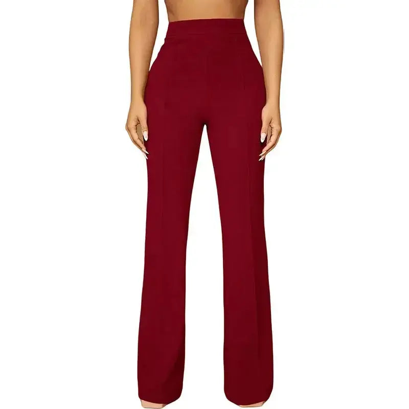 High Waist All-matching Fashion Business Commute Fall Women's Casual Business Pants - Plush Fashion Hub