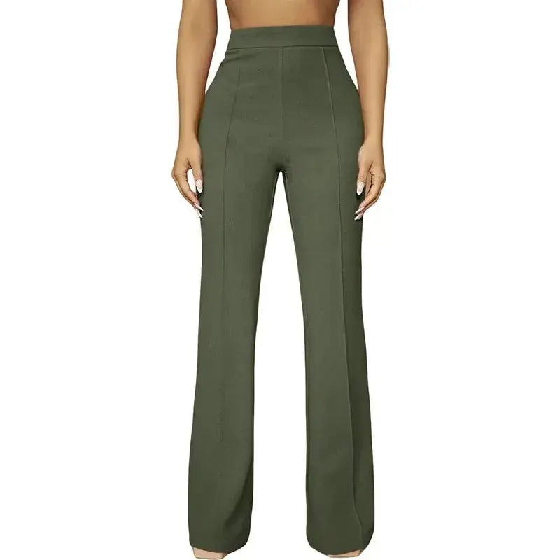 High Waist All-matching Fashion Business Commute Fall Women's Casual Business Pants - Plush Fashion Hub