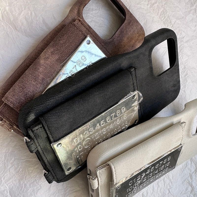 Margiela Denim Phone Case Plush Fashion Hub