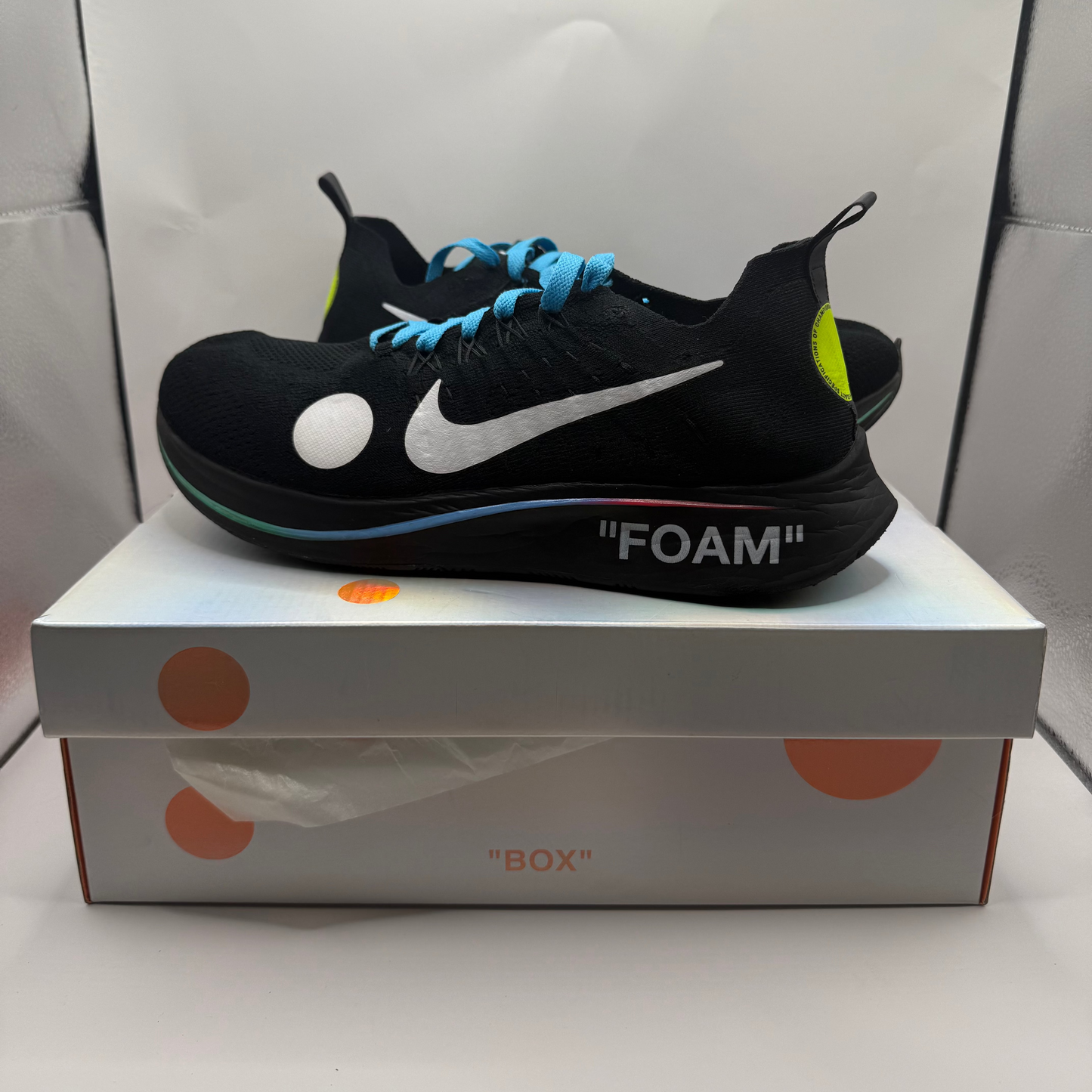 Nike Zoom Fly Mercurial Off-White Black (USED) - Size 11 Supra Sneakers