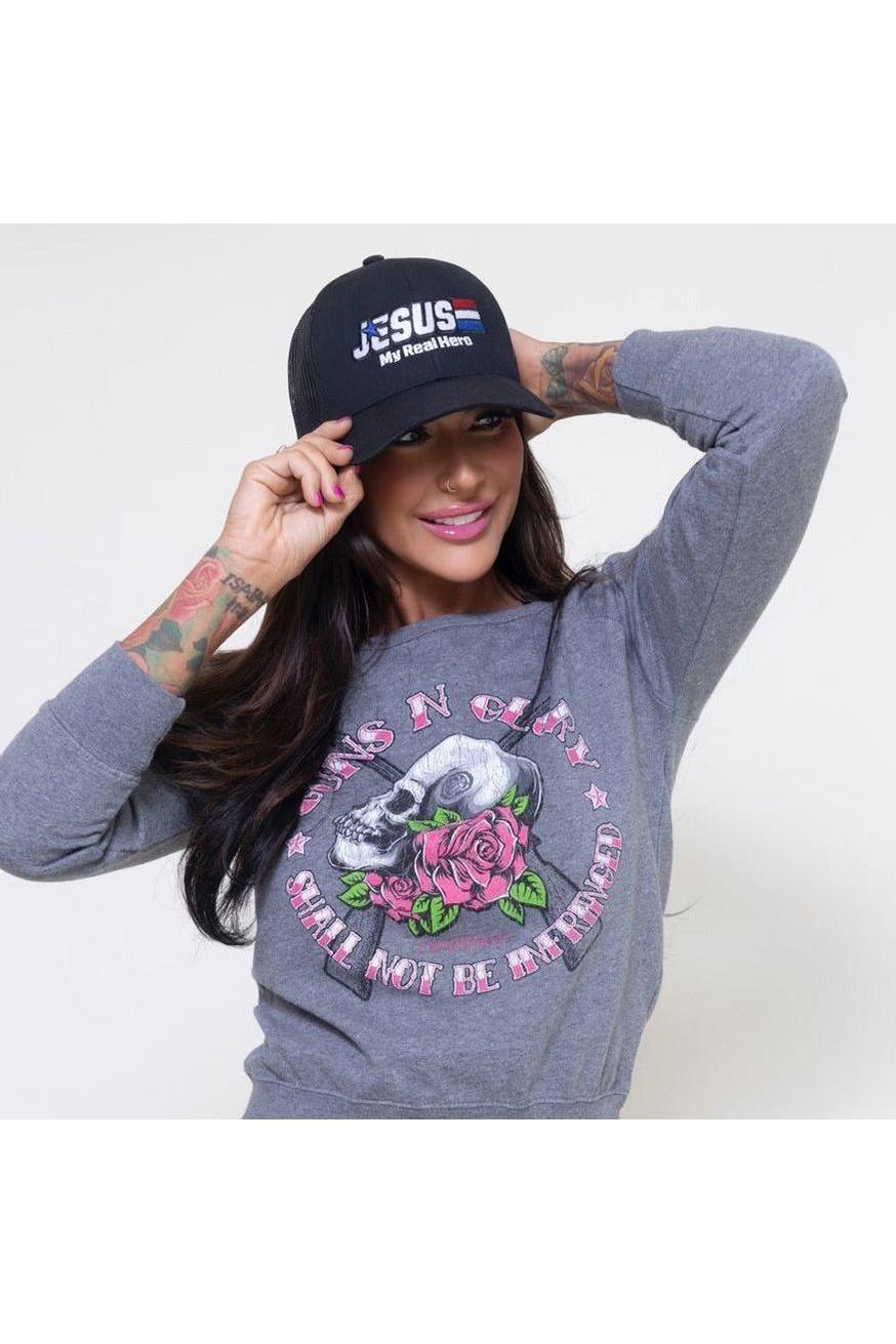 Jesus My Real Hero Hat -clearance Pretty Little Patriot