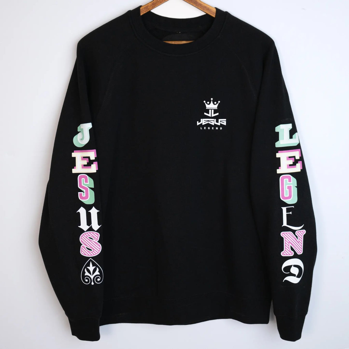 Jesus is Legend Men's Sweater Blessing Clothing