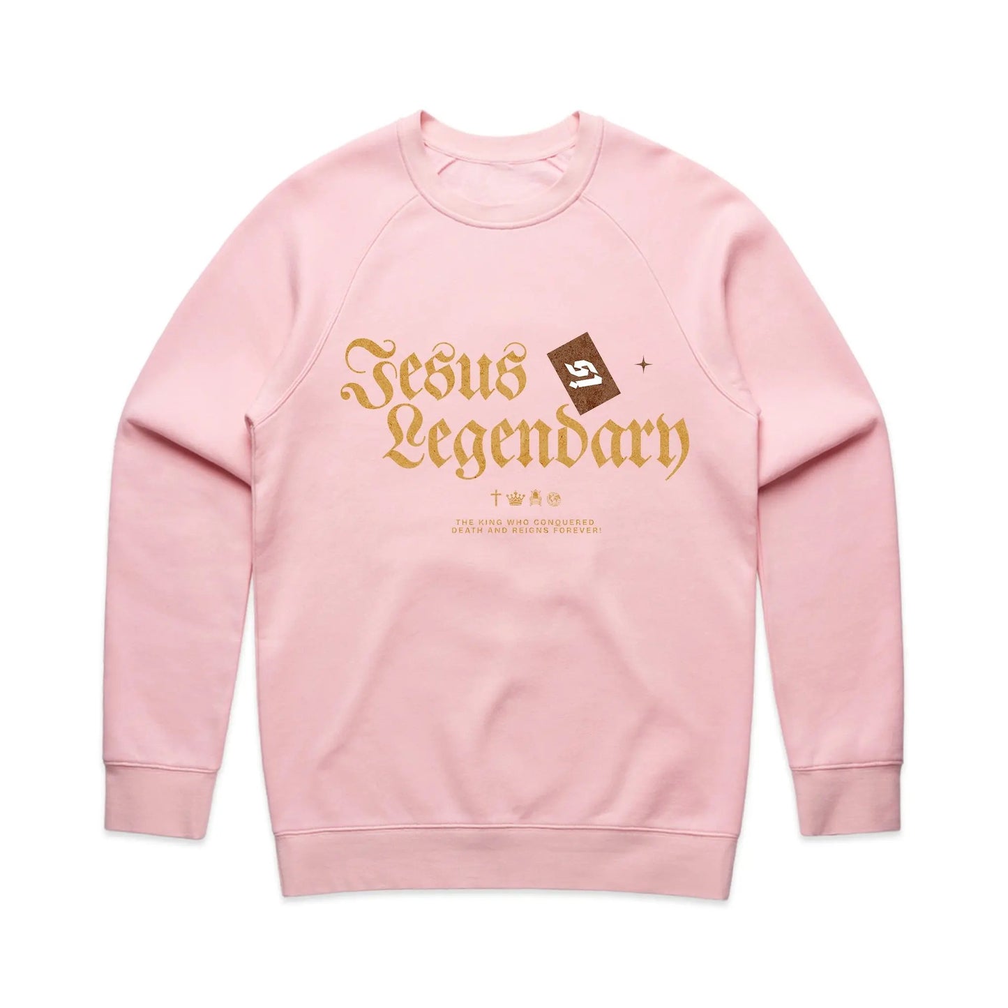 Jesus is Legendary Men's Sweater Blessing Clothing