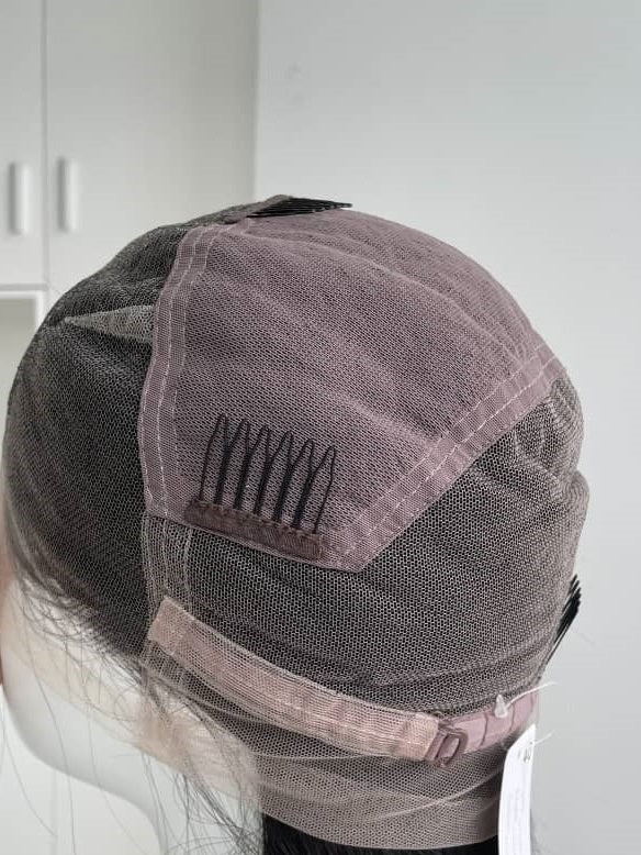 Knotless Braid Wig, Dark Honey Blond, Swiss Full Lace, Glueless - Helen Poshglad Braided Wigs