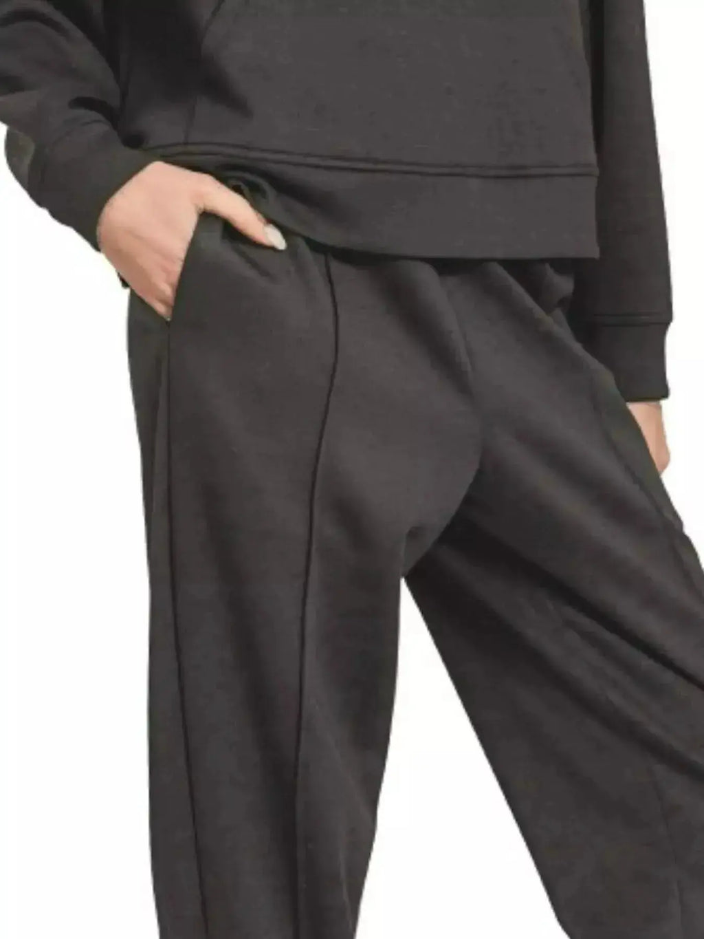 Ladies Half Zip Sweatshirt and Joggers Set - Plush Fashion Hub