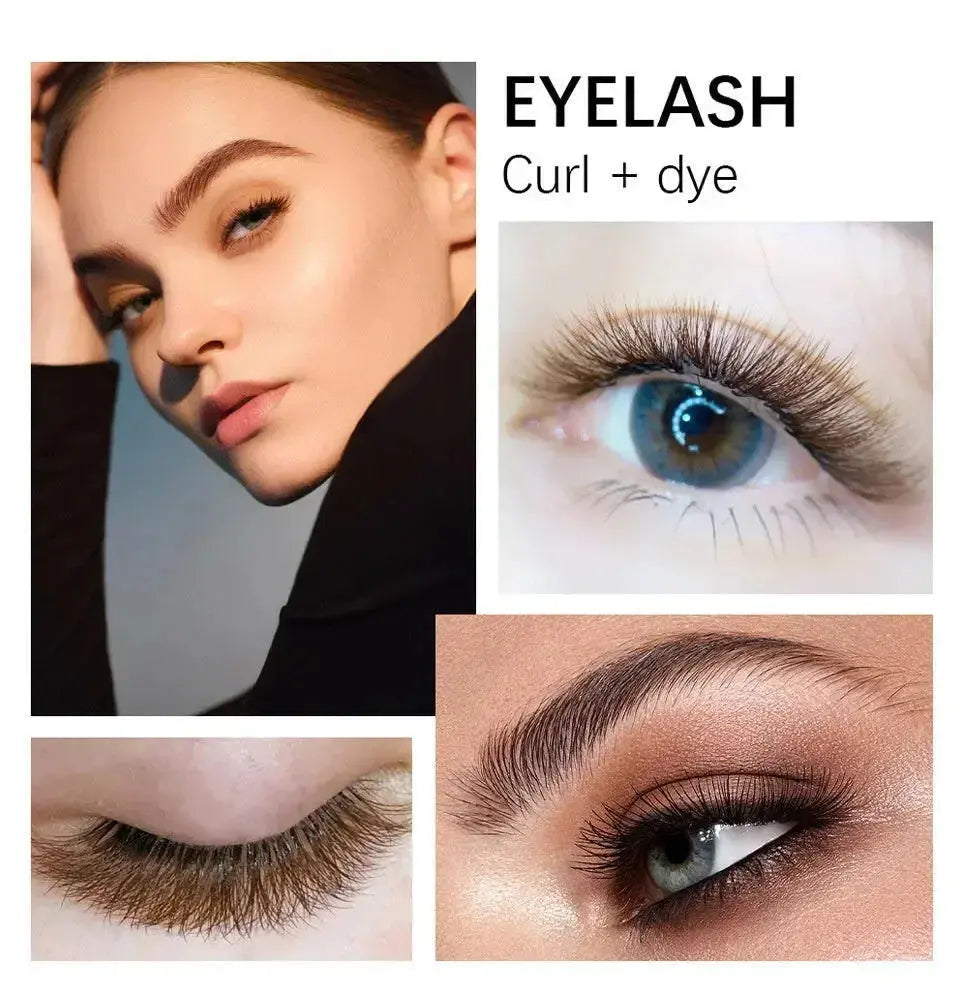 Ladies New Hot Dyeing Natural Eyelash Set - Plush Fashion Hub