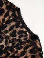 Leopard Print Button-Down Sgirt - Plush Fashion Hub