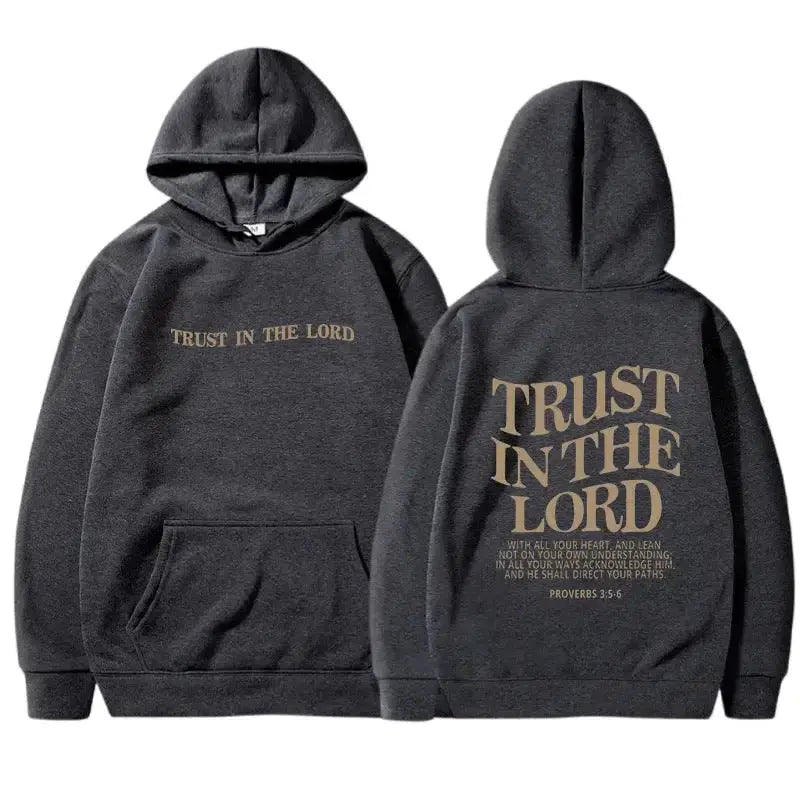 Letter Printed Hoodie Sports Long Sleeve Hoodie - Plush Fashion Hub