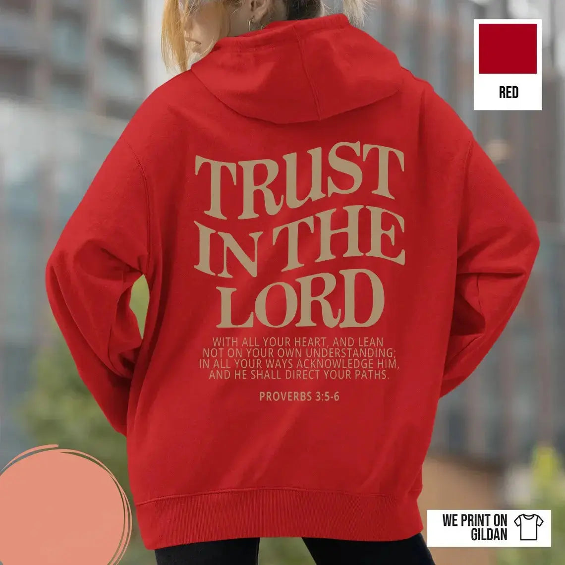 Letter Printed Hoodie Sports Long Sleeve Hoodie - Plush Fashion Hub