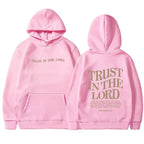 Letter Printed Hoodie Sports Long Sleeve Hoodie - Plush Fashion Hub