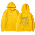 Letter Printed Hoodie Sports Long Sleeve Hoodie - Plush Fashion Hub