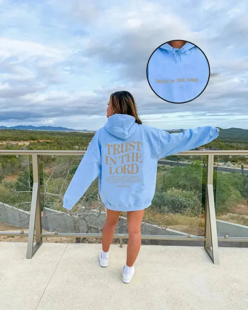 Letter Printed Hoodie Sports Long Sleeve Hoodie - Plush Fashion Hub