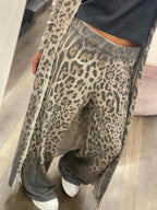 Long Sleeve Longline Outerwear and Pants Set - Plush Fashion Hub