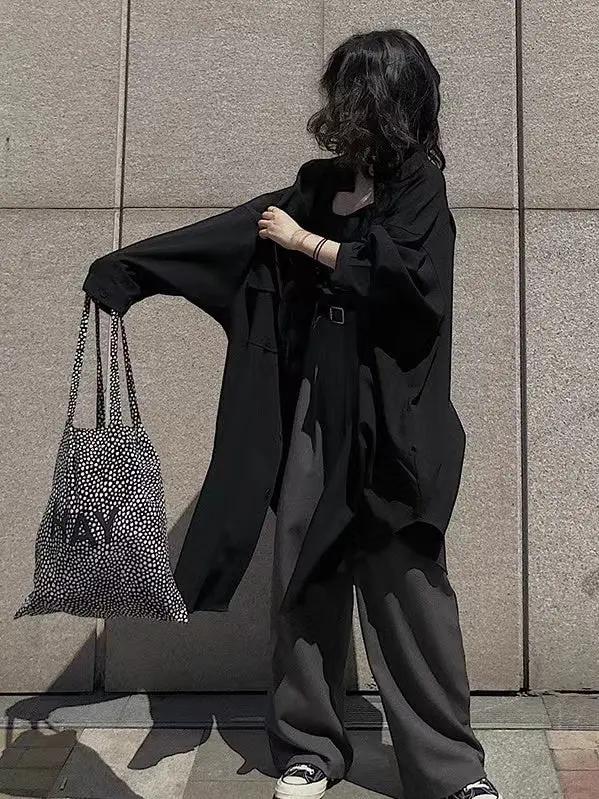 Loose Casual Long-Sleeved Shirt Jacket PAINEVIDA