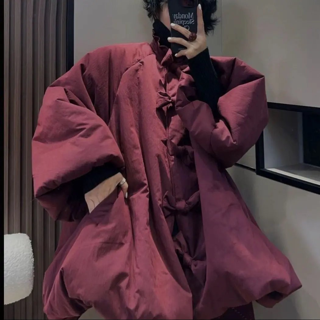Loose Thick Bud Cotton Puffer Jacket Plush Fashion Hub