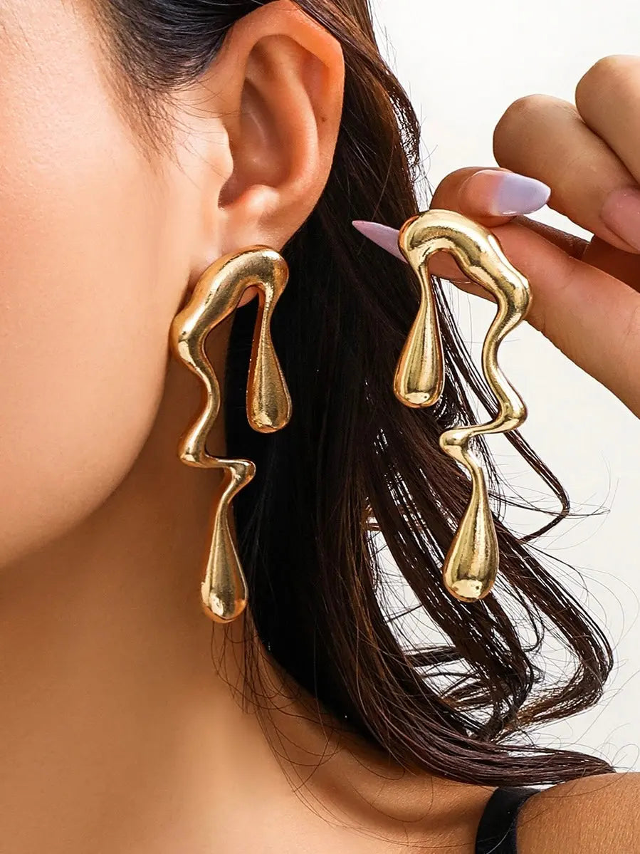 Lrregular Geometric Drop Earrings PAINEVIDA 9.90