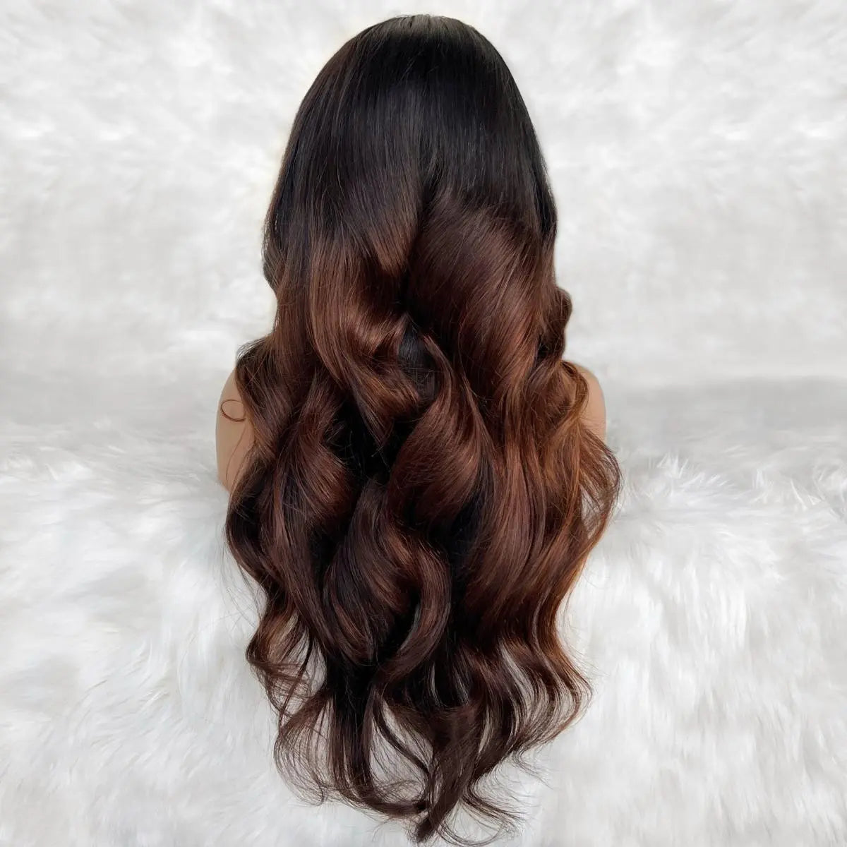 Luscious Glueless 5x5 HD Lace Professionally Colored 100% Human Hair Closure Wig Private Label