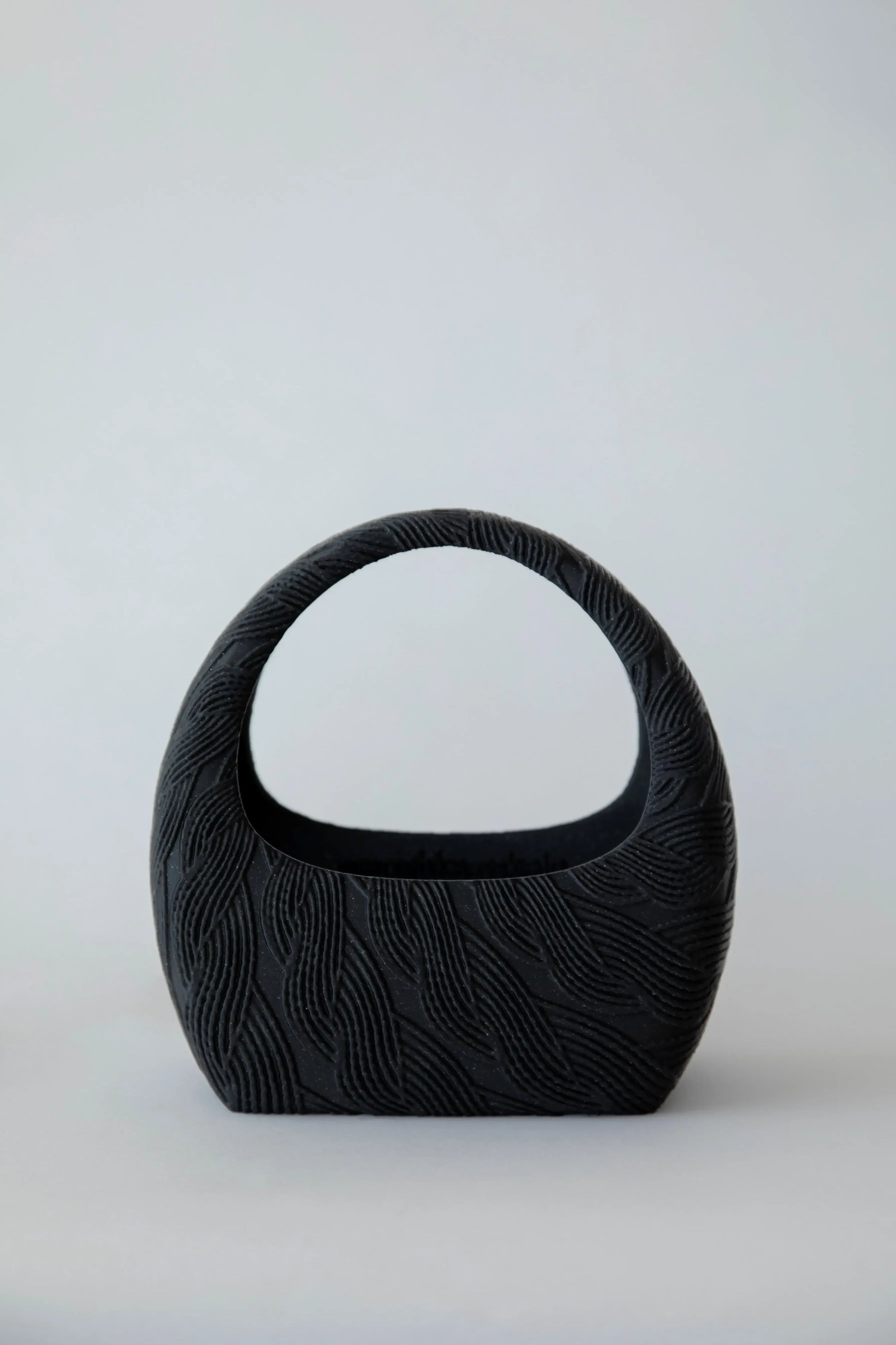 MARION 3D PRINT CABLE HANDBAG - Plush Fashion Hub