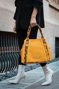 MKF Kenna Snake embossed Tote Bag OyeraCharisma