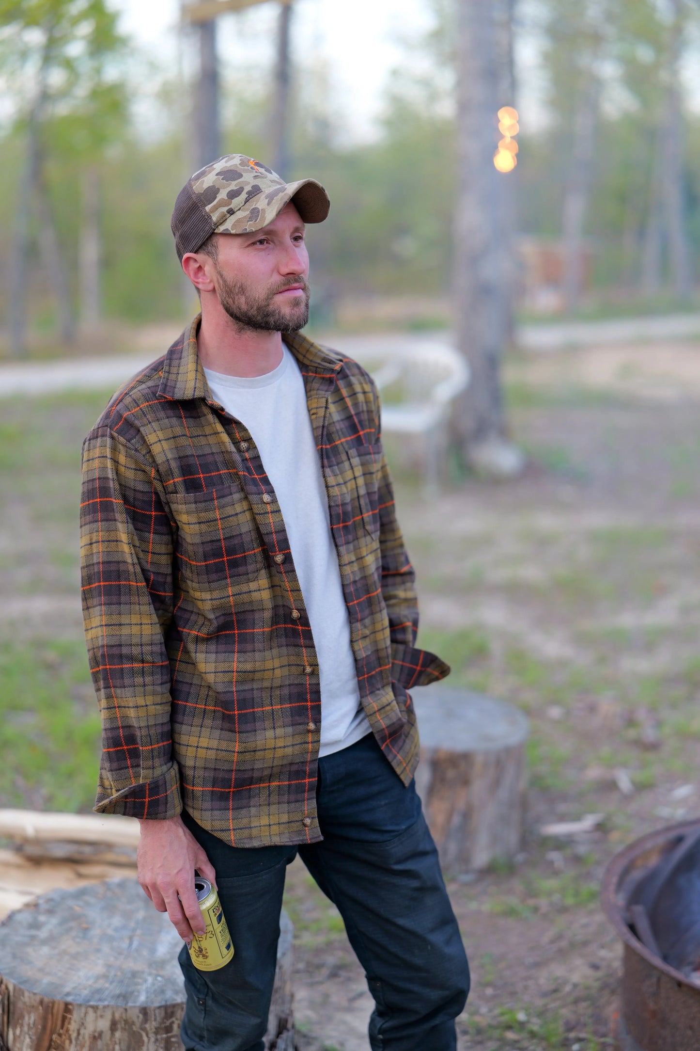 Mariners Overshirt - Signature Plaid Ball and Buck