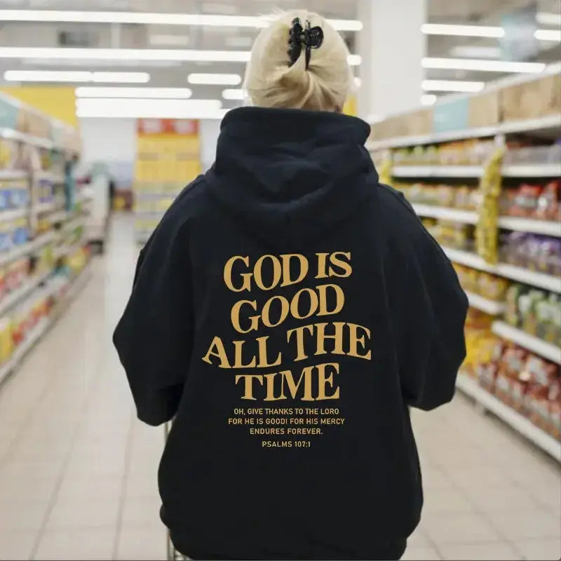 Men's And Women's Brushed Hoody-letter Drawstring Hoodie - Plush Fashion Hub