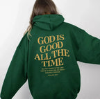 Men's And Women's Brushed Hoody-letter Drawstring Hoodie - Plush Fashion Hub