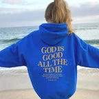 Men's And Women's Brushed Hoody-letter Drawstring Hoodie - Plush Fashion Hub