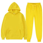 Men's And Women's Casual Loose Sweatshirt Sweatpants Two-piece Set - Plush Fashion Hub
