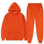 Men's And Women's Casual Loose Sweatshirt Sweatpants Two-piece Set - Plush Fashion Hub