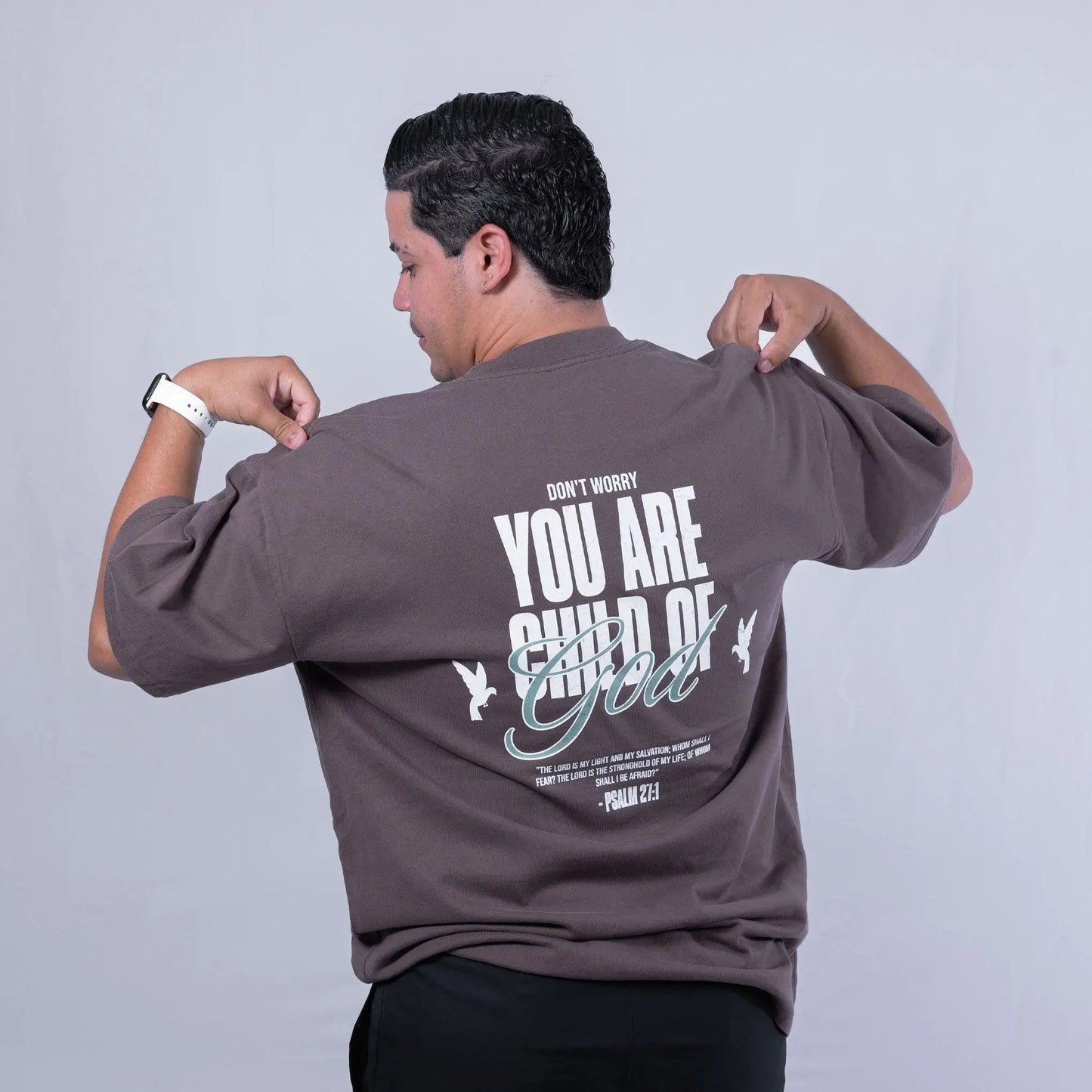 Men's Heavy Faded Tee Child of God Blessing Clothing