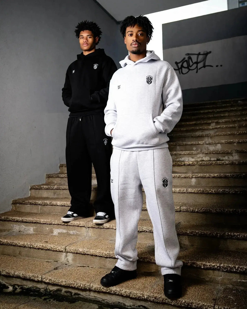 Men's Jacket Casual Long Hooded Sleeve Sweatshirt And Sweatpants - Plush Fashion Hub