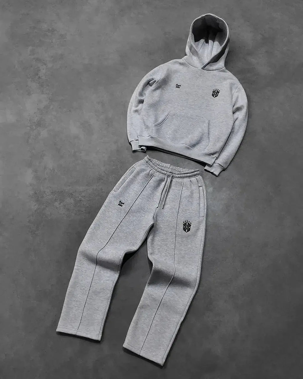 Men's Jacket Casual Long Hooded Sleeve Sweatshirt And Sweatpants - Plush Fashion Hub
