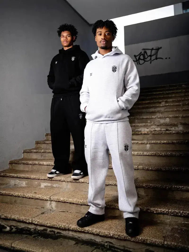 Men's Jacket Casual Long Hooded Sleeve Sweatshirt And Sweatpants - Plush Fashion Hub