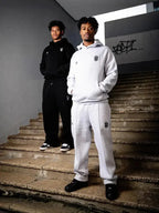 Men's Jacket Casual Long Hooded Sleeve Sweatshirt And Sweatpants - Plush Fashion Hub