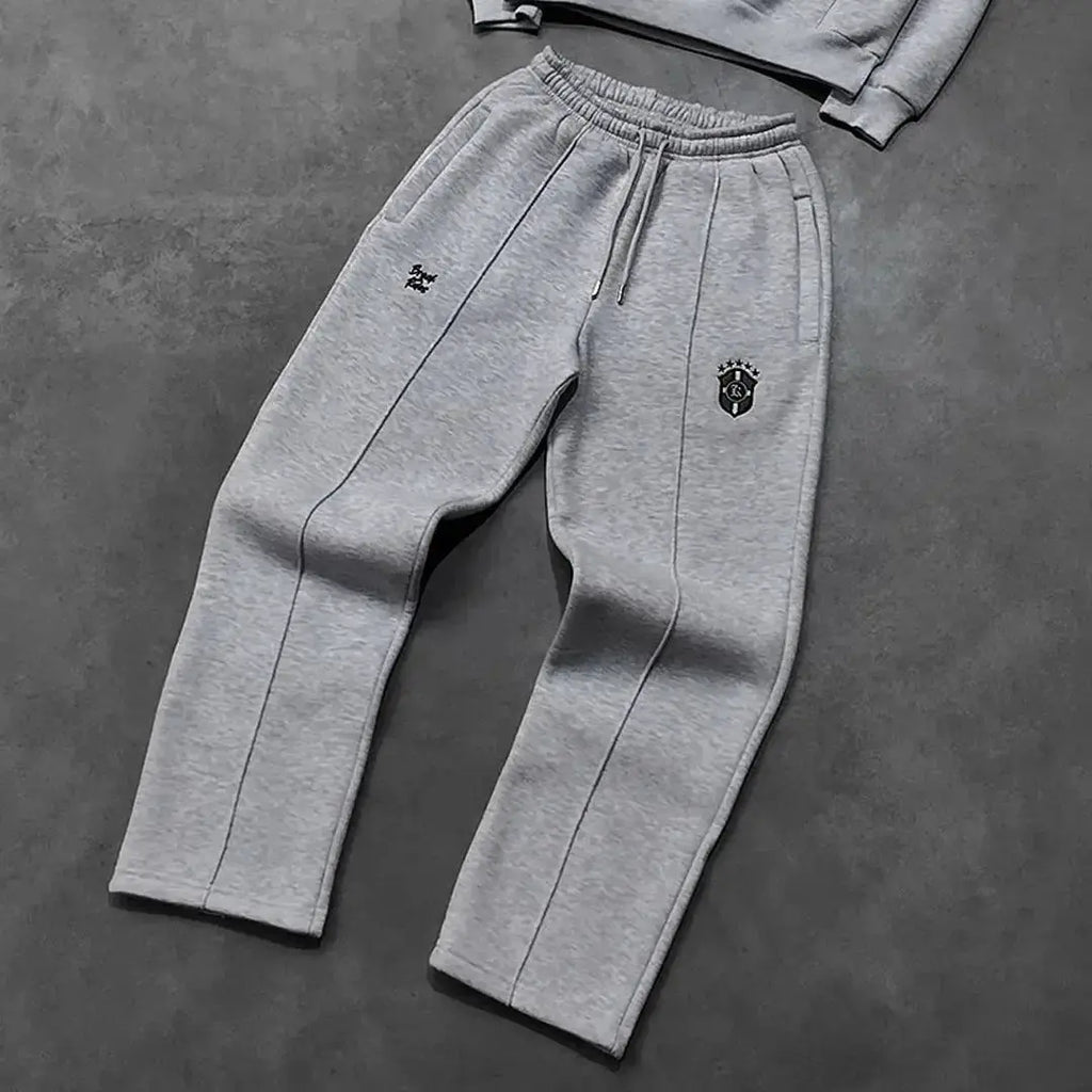 Men's Jacket Casual Long Hooded Sleeve Sweatshirt And Sweatpants - Plush Fashion Hub