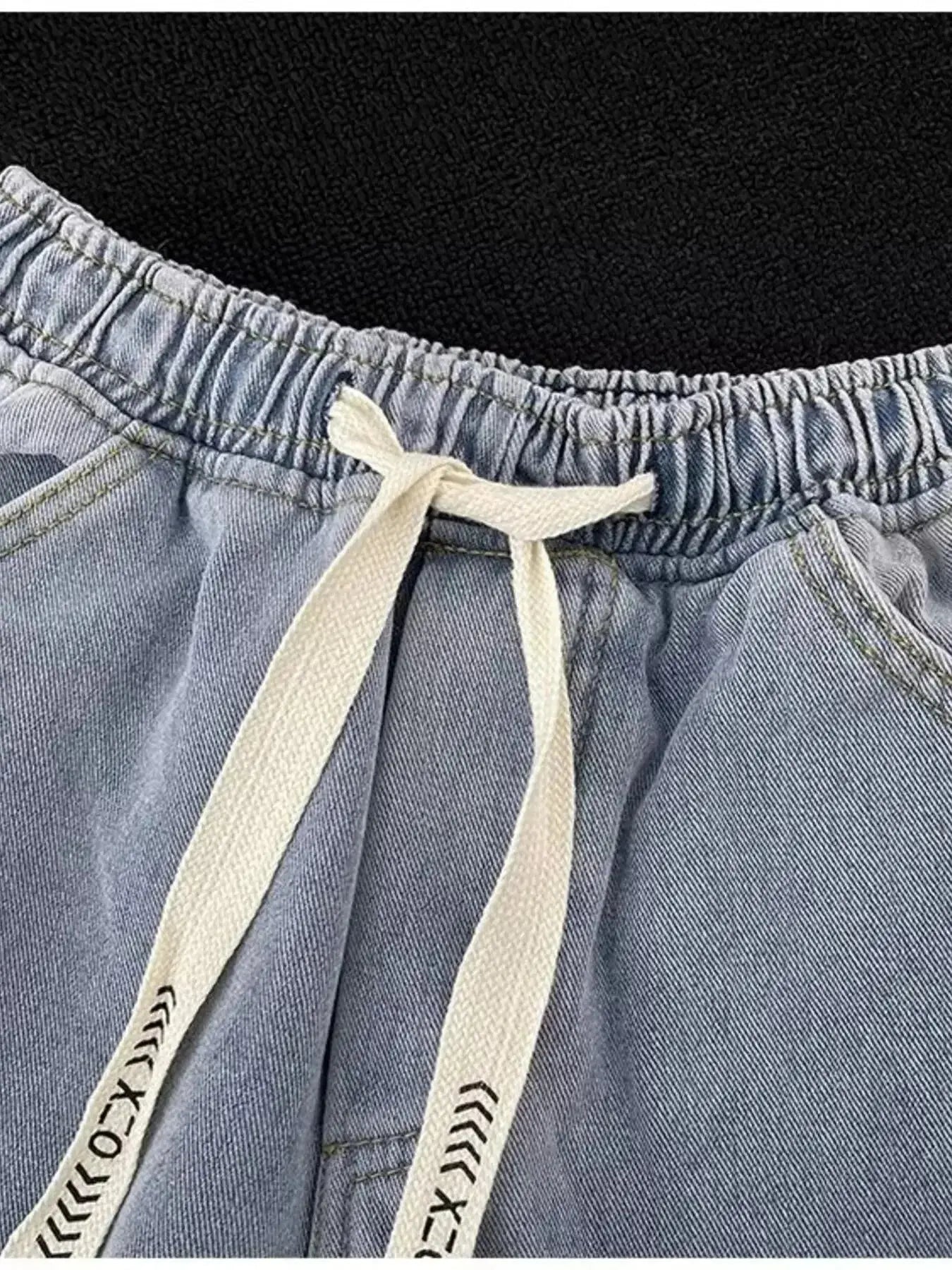 Men's Full Size Wide Leg Wash Jeans Plus Size - Plush Fashion Hub