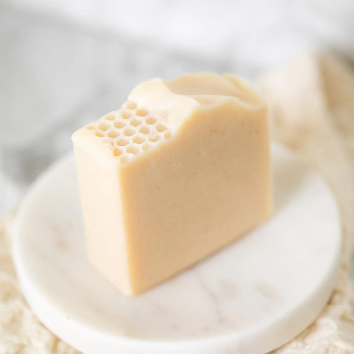 Milk + Honey Fragrance Free Handmade Tallow and Goat Milk Soap Bar Pretty farm girl