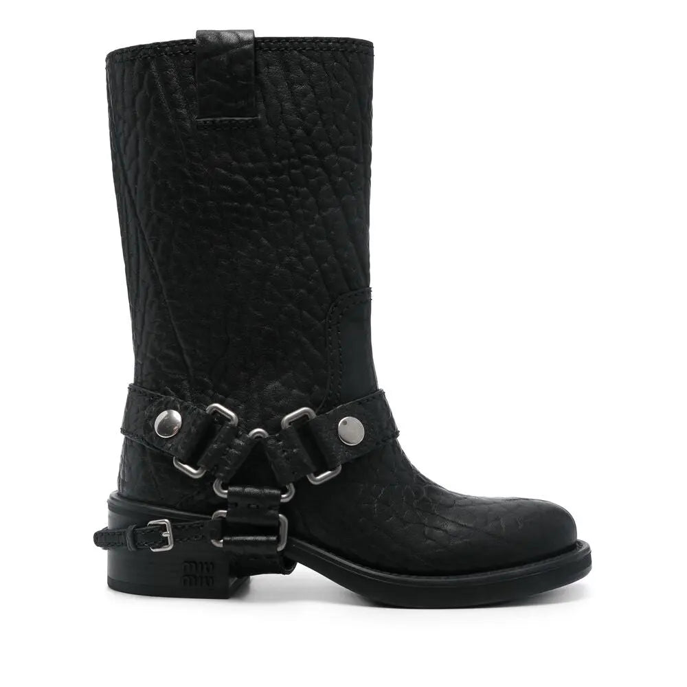 Miu Miu Black Boots Women Luosophy