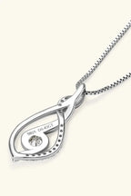 Moissanite 925 Sterling Silver Necklace - Plush Fashion Hub