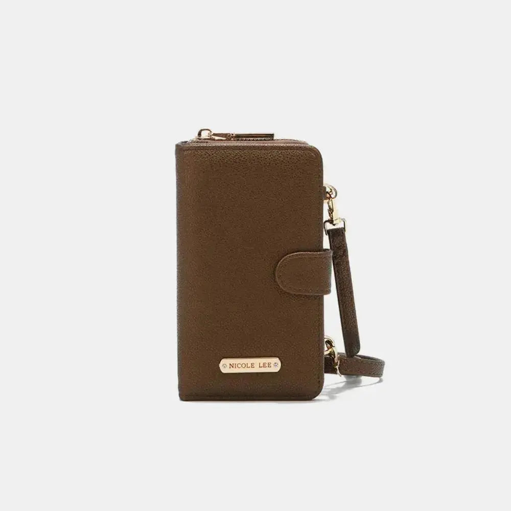 Nicole Lee USA 2 Piece Phone Case Crossbody Wallet - Plush Fashion Hub