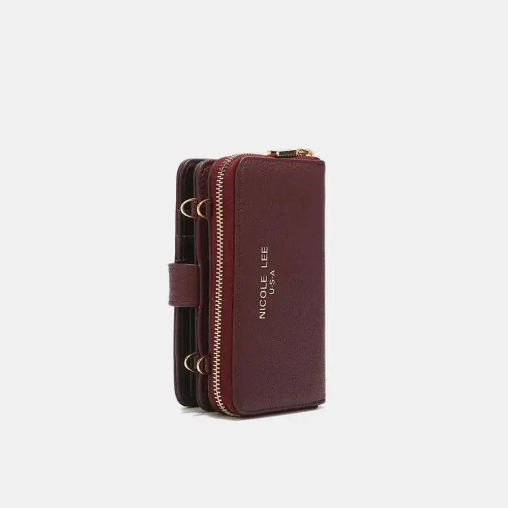 Nicole Lee USA 2 Piece Phone Case Crossbody Wallet - Plush Fashion Hub