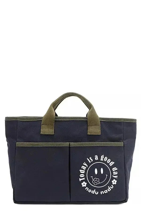 Nicole Lee USA Canvas Tote Bag - Plush Fashion Hub
