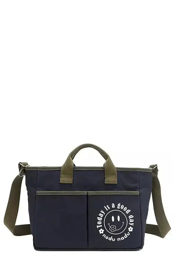 Nicole Lee USA Canvas Tote Bag - Plush Fashion Hub