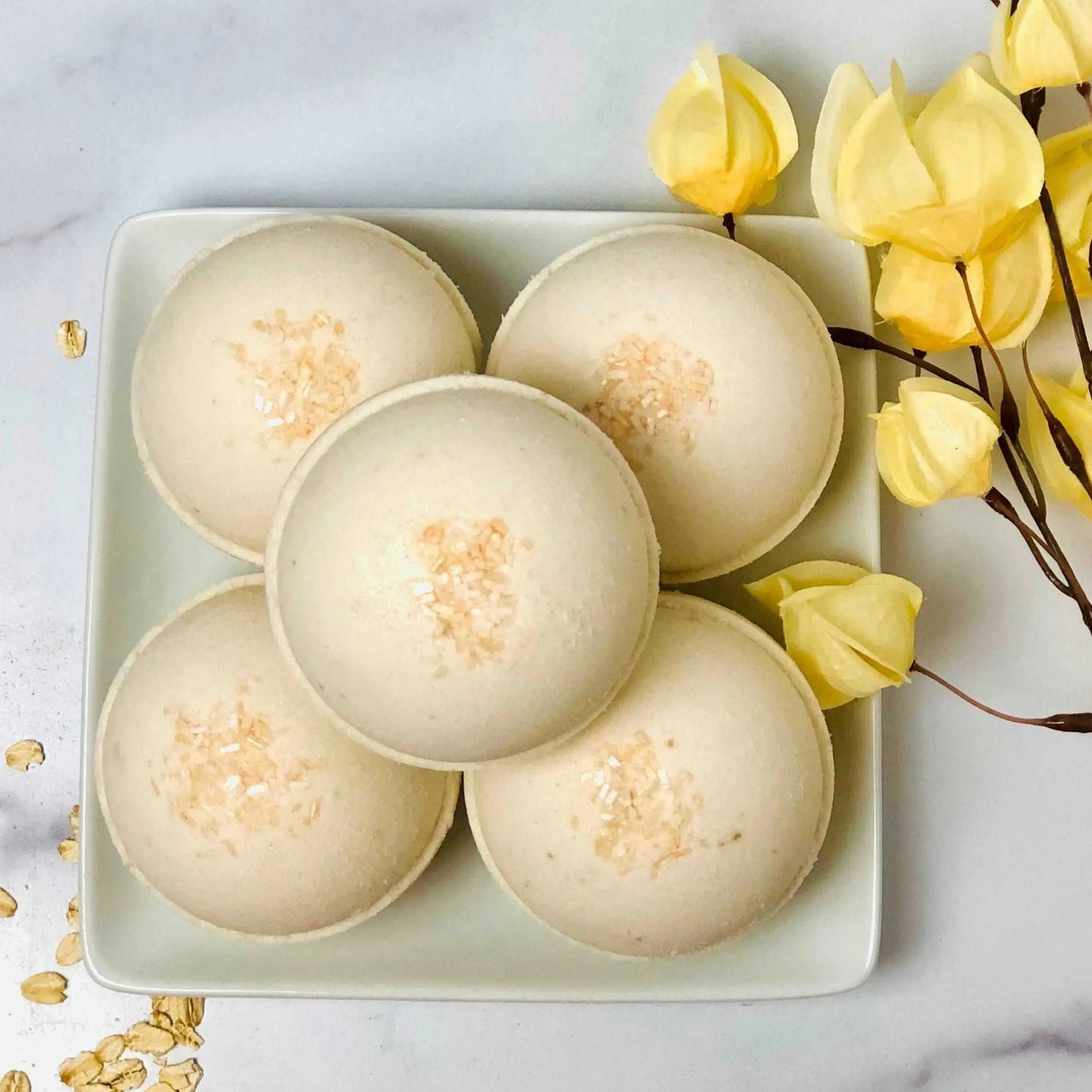 Oatmeal Milk & Honey Foaming Bath Bombs OyeraCharisma