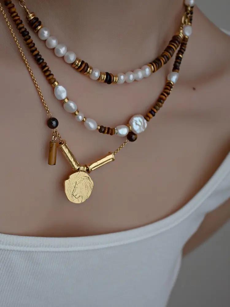 Original Vintage Baroque Pearl Necklace PAINEVIDA