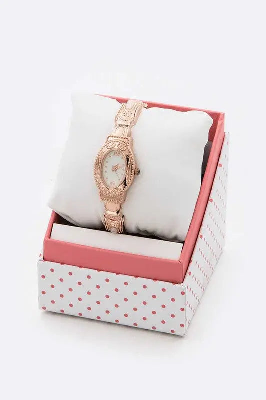 Princess Cut” Bangle Watch OyeraCharisma