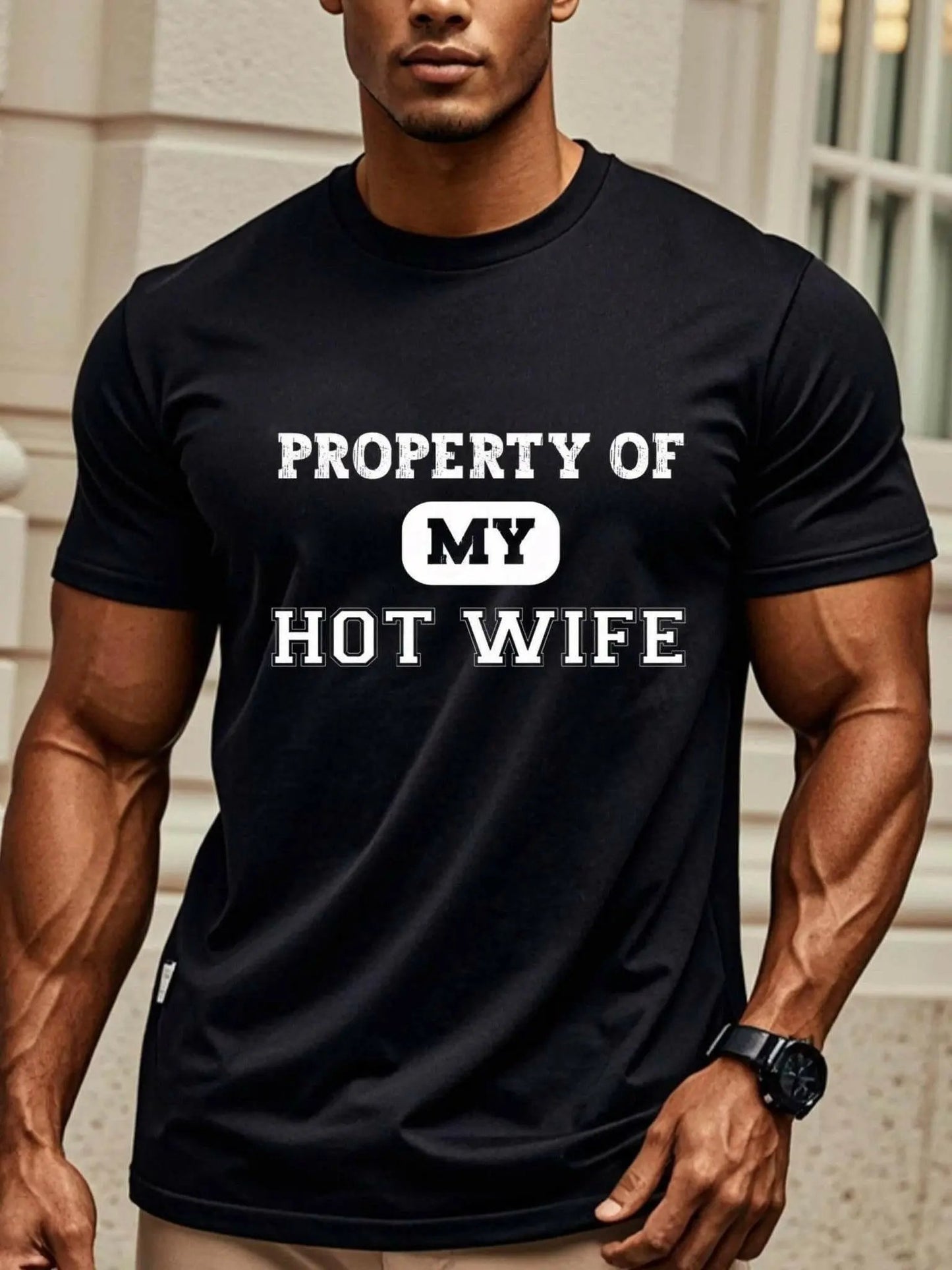 Property Of My Hot Wife Shirt - Perfect Gift for Husbands.