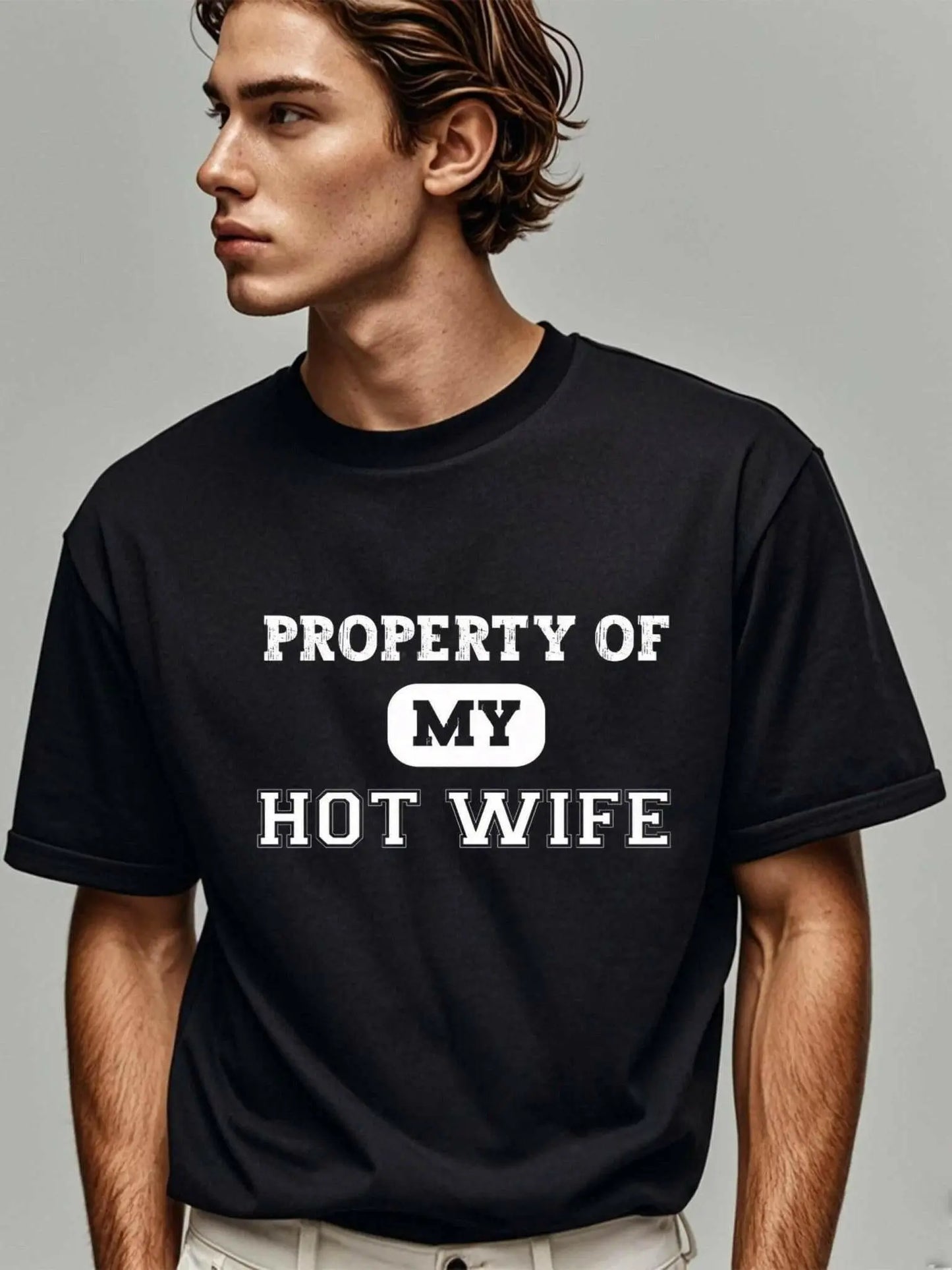 Property Of My Hot Wife Shirt - Perfect Gift for Husbands - Plush Fashion Hub