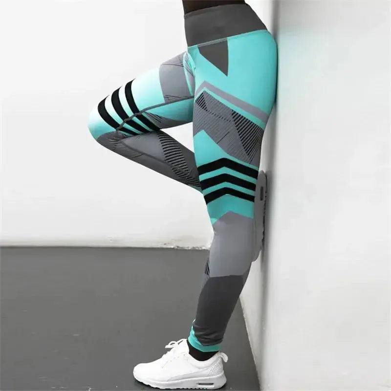 Reflective Sport Yoga Pants - Plush Fashion Hub