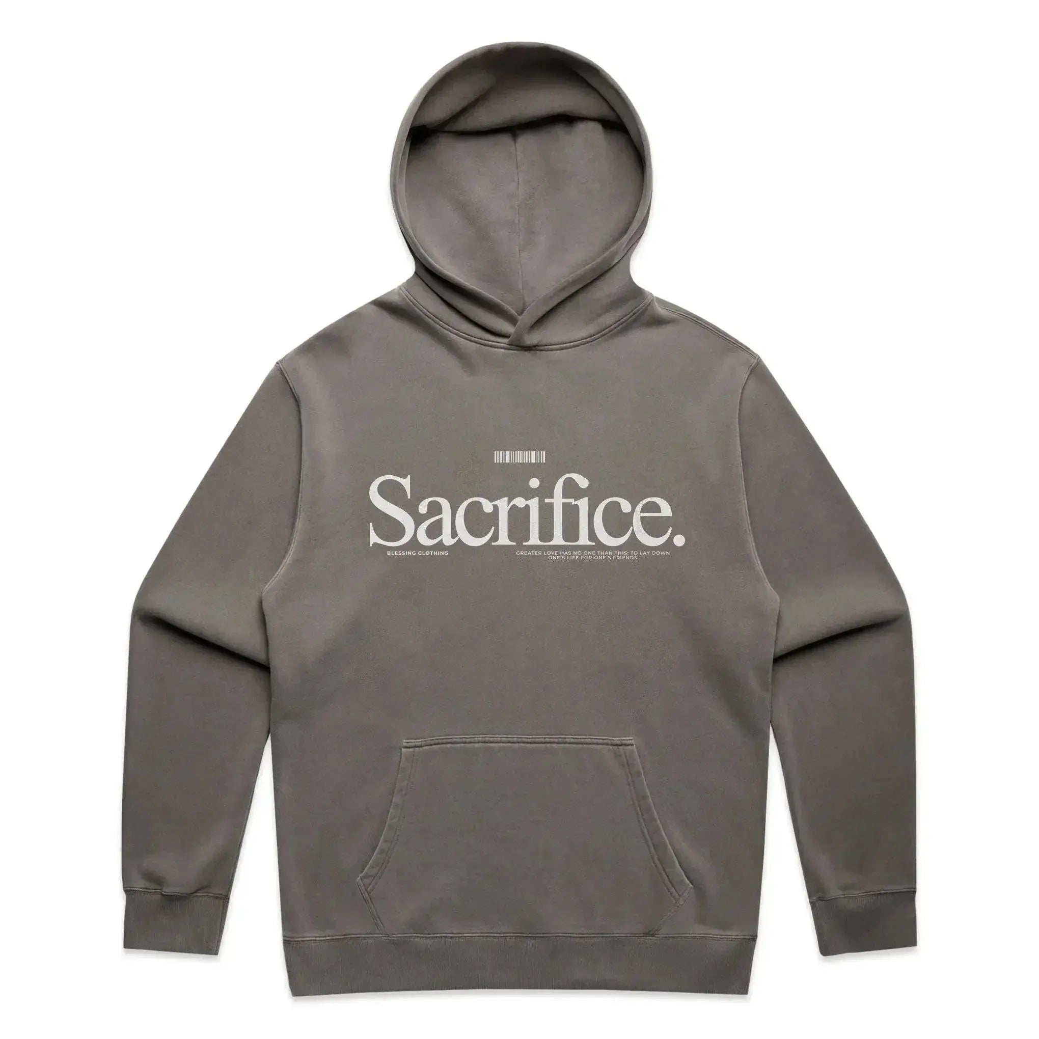 Relax Faded Hood Greater love - Plush Fashion Hub